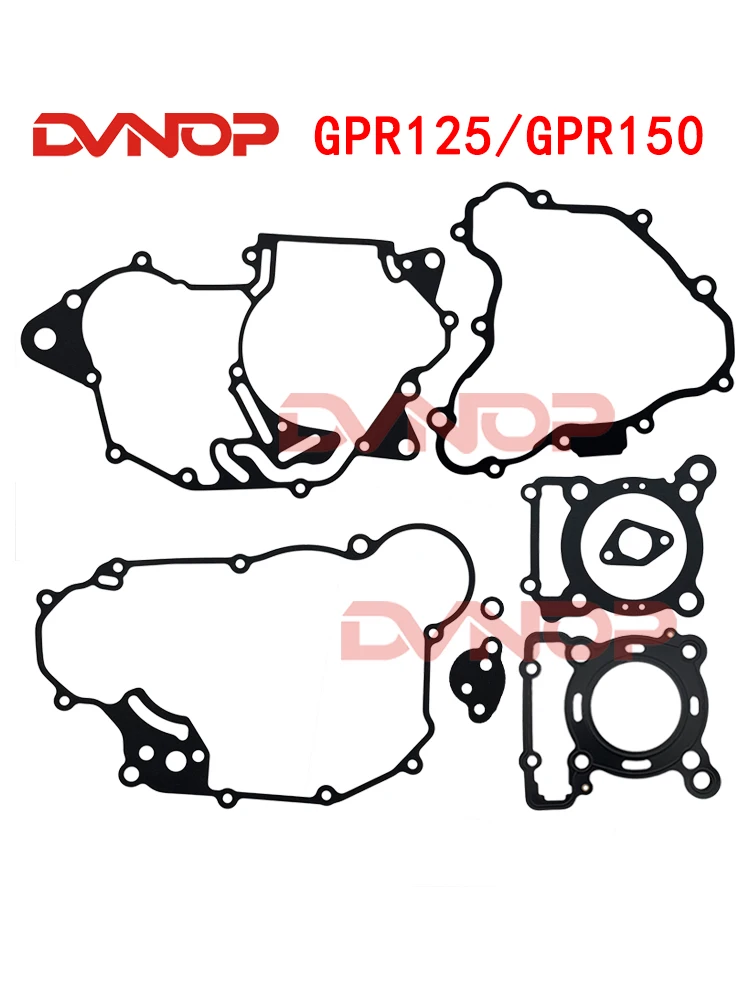 Full Engine Gasket Set Motorcycle Complete Seal Gasket for Aprilia RS4 RS RX SX Tuono 125 Derbi Senda APR GPR 125 150 CR150