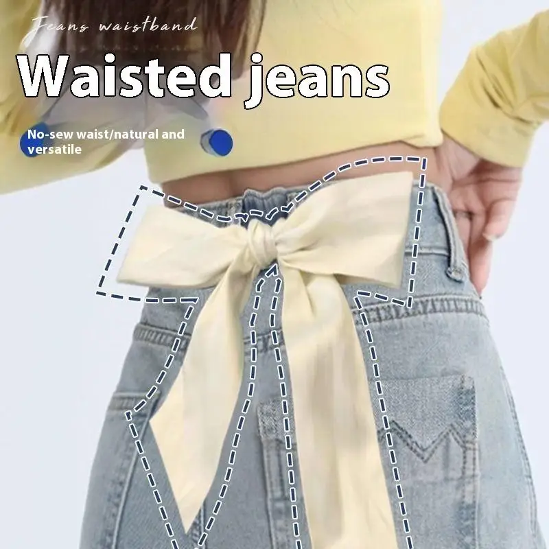 Fashion Solid Color Extra Long Wide Ribbon Belt Skirt Jeans Belt Bridesmaid Dress Bride Wedding Dress And Skirts - view 2
