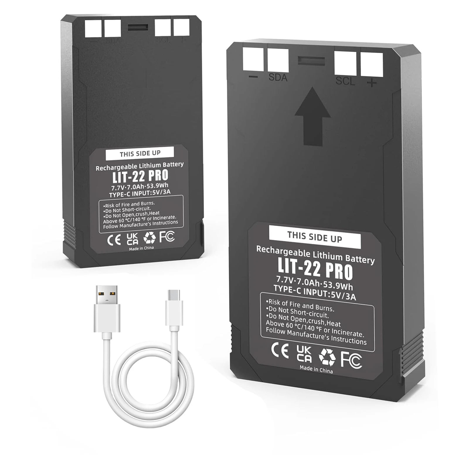 

LIT-22Pro Cellular Trail Camera Battery Compatible with SPYPOINT LIT-22 LIT-22Pro Cellular Trail Camera Flex-M Flex-S Flex G-36