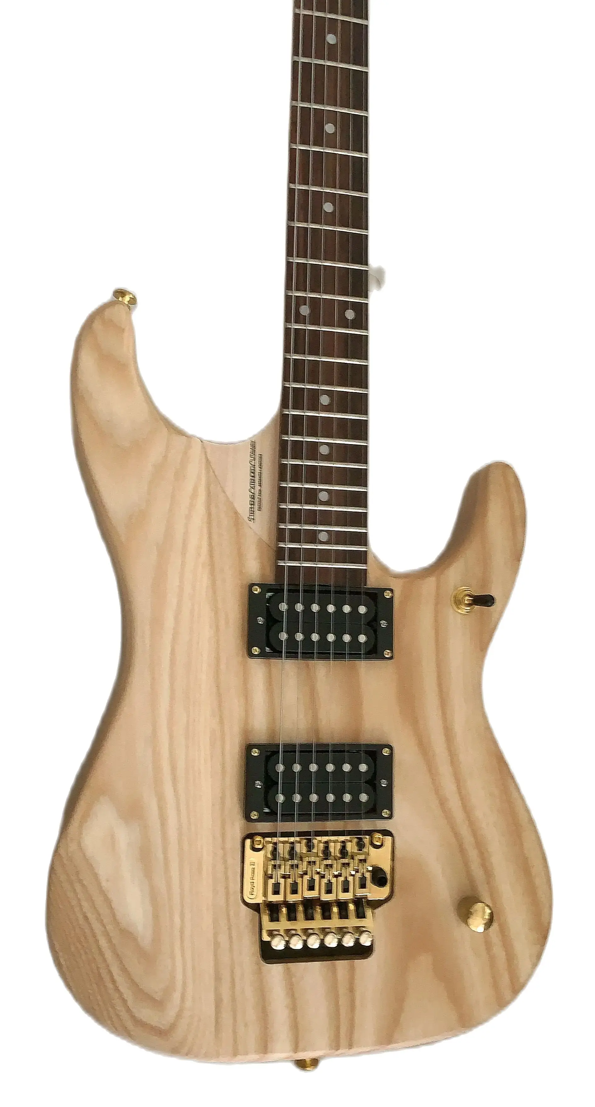 In Stock New N4 Model Electric Guitar Gold Hardware Top Quality In Natural Wooden 221127