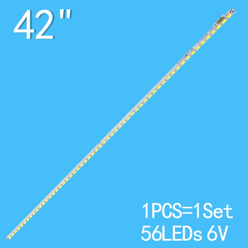 

LED Backlight Strips for LED42A300 LED42H130 LED42K190 LED42G180 42EC630JD HE416GF-E01 RSAG7.820.5278 2013CHI420 7030 56