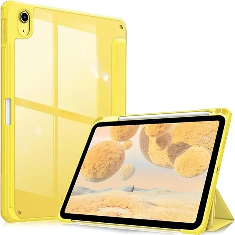 Für iPad 10. und 11. Generation A16 Hülle Niedliche Cartoon Magnetische Stoßfeste Standhülle mit Riemen und Stifthalter – Detail 15