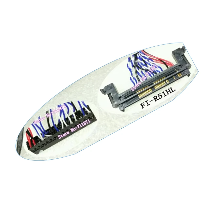 FI-RE51HL RE51CL FI-R51HL 5-контактный LVDS 2-канальный 8-битный экранный кабель для Samsung FI-RE51S-HF ЖК-экран 51P-контактный LVDS двойной 8 восемь