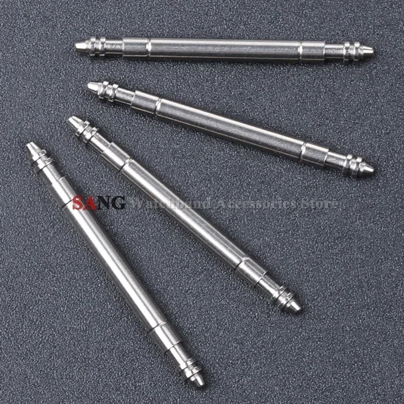 10pcs 20mm 21mm 22mm 19.5mm 20.5mm High Quality Stainless Steel Spring Bars Dia1.5/1.8/2.0mm Watch Bracelet 21.5 Strap Link Pins