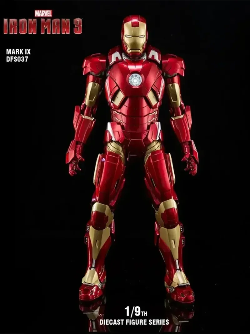 

Original Iron Man Kingarts Ka 1:9 Complete Mk8 Mk9 Mk11 Mk12 Mk13 Mk14 Alloy Toy Anime Figure Assembled Collectible Model Gift