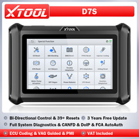 XTOOL D7S OBD2 Bidirectional Scanner All System Diagnostic Tool Active Test ECU Coding 39+ Resets FCA CANFD DoIP 3 Years Update