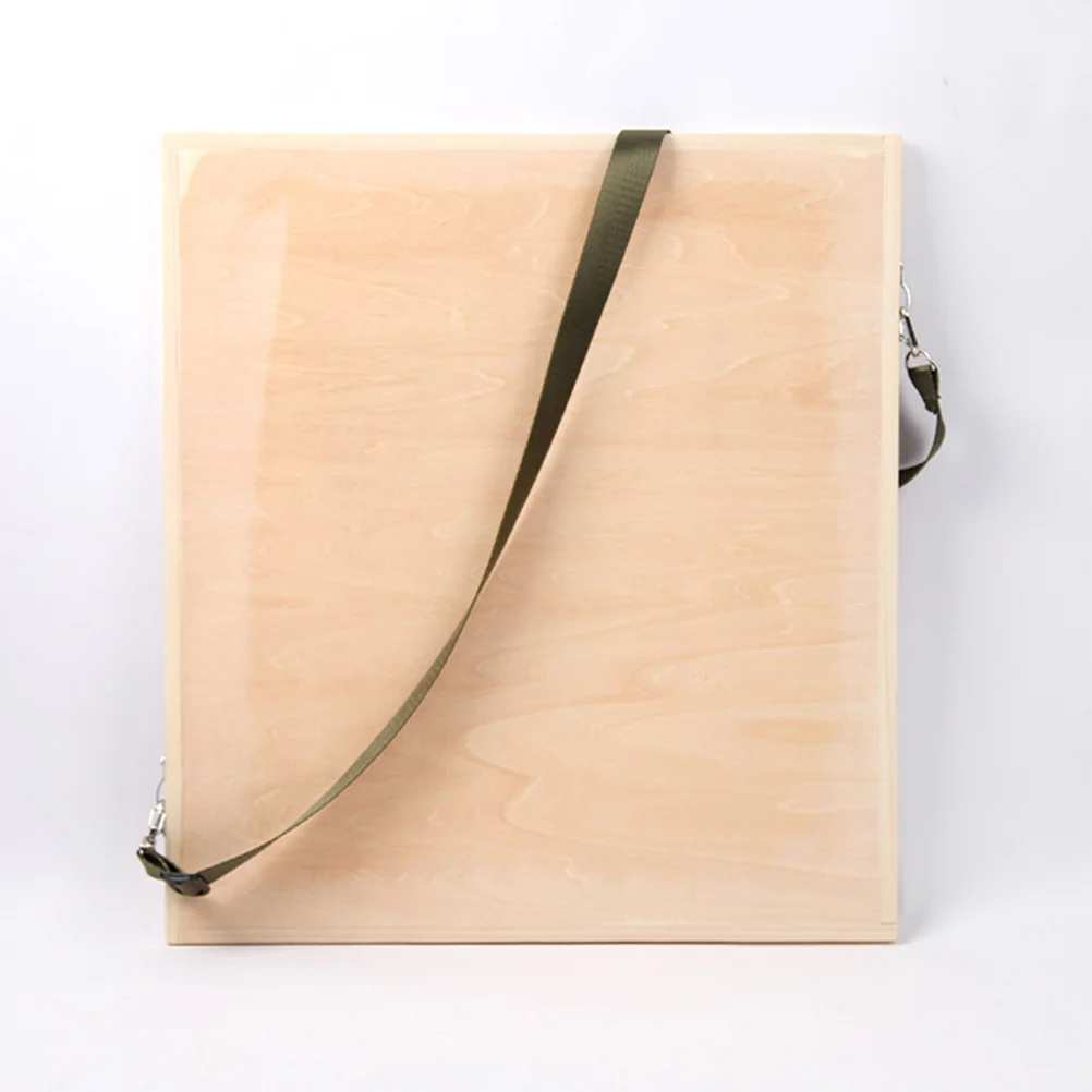 Sketch Wood Drawing Portable Art Board With Storage Drawer Lightweight Drafting Board For Outdoor Sketching Practice