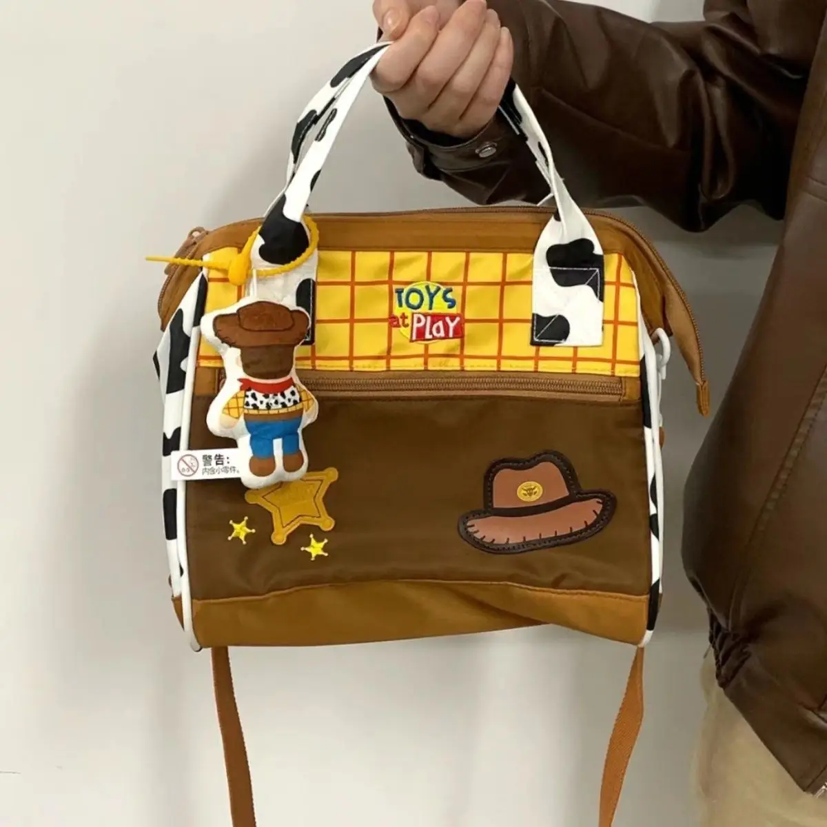 New Disney Fashion cartoon toy story Bag Outdoor Shopping Large Capacity Baby Handbag Big Shopping Bag