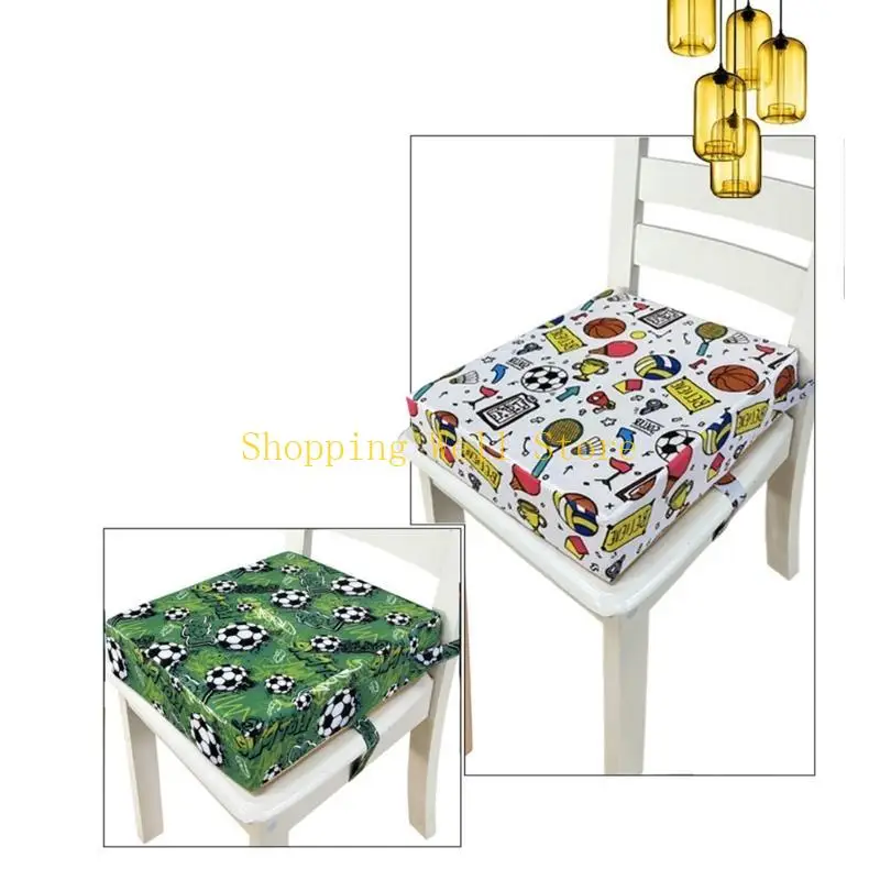 KX4B Dining Chair Boosters Cushions Chair Increasing Cushions Chair Heightening Cushions for Boys Girls Toddler