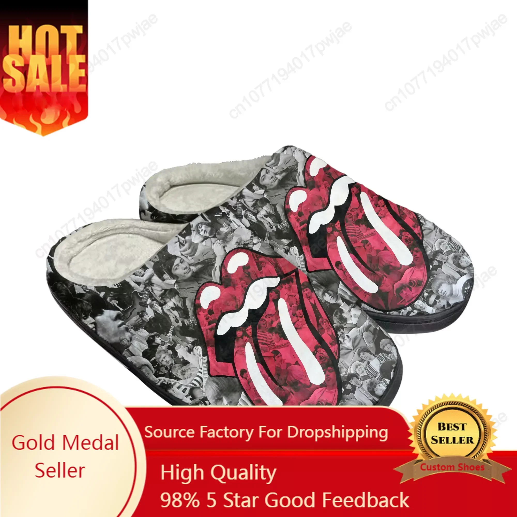 

The S-Stones Shoes Home Cotton Slippers Mens Womens Plush Bedroom Casual Keep Warm Shoes Thermal Indoor Slipper Customized Shoe