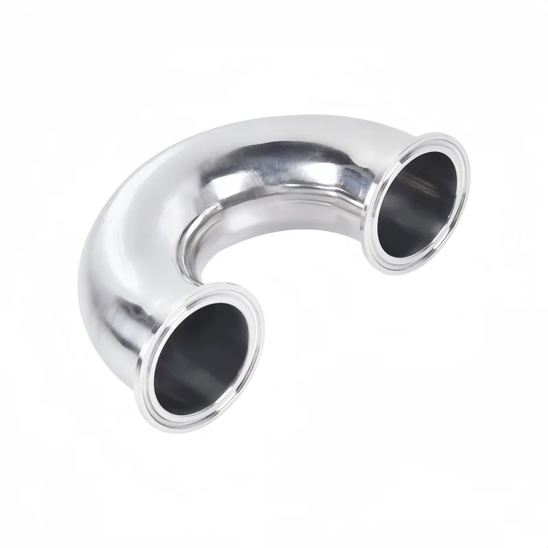 1.5inch TC  U Type Elbow Pipe For Distillation,180 degree Bend Tube,Integrated Molding Without Welding Seamse