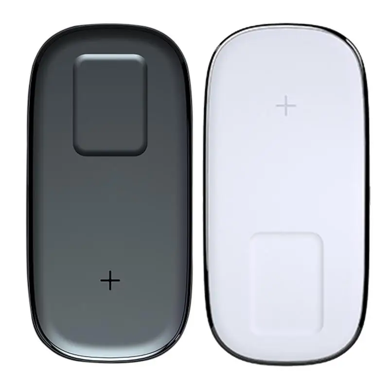 15W Wireless Phone Charger Fast Charging Protocol Eirbuds Phone Wireless Charger Pad Smart Quick Wireless Charging Station Stand