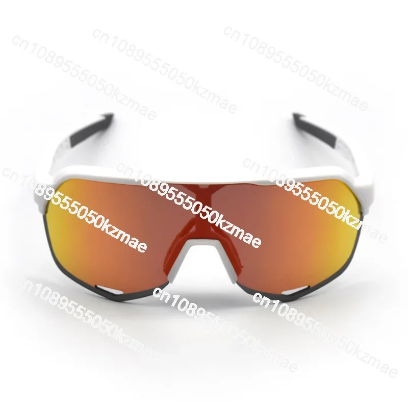 In stock, it is suitable for cycling glasses PITSCOTTFOX 100% S2 cycling glasses three-piece set, sports glasses set.