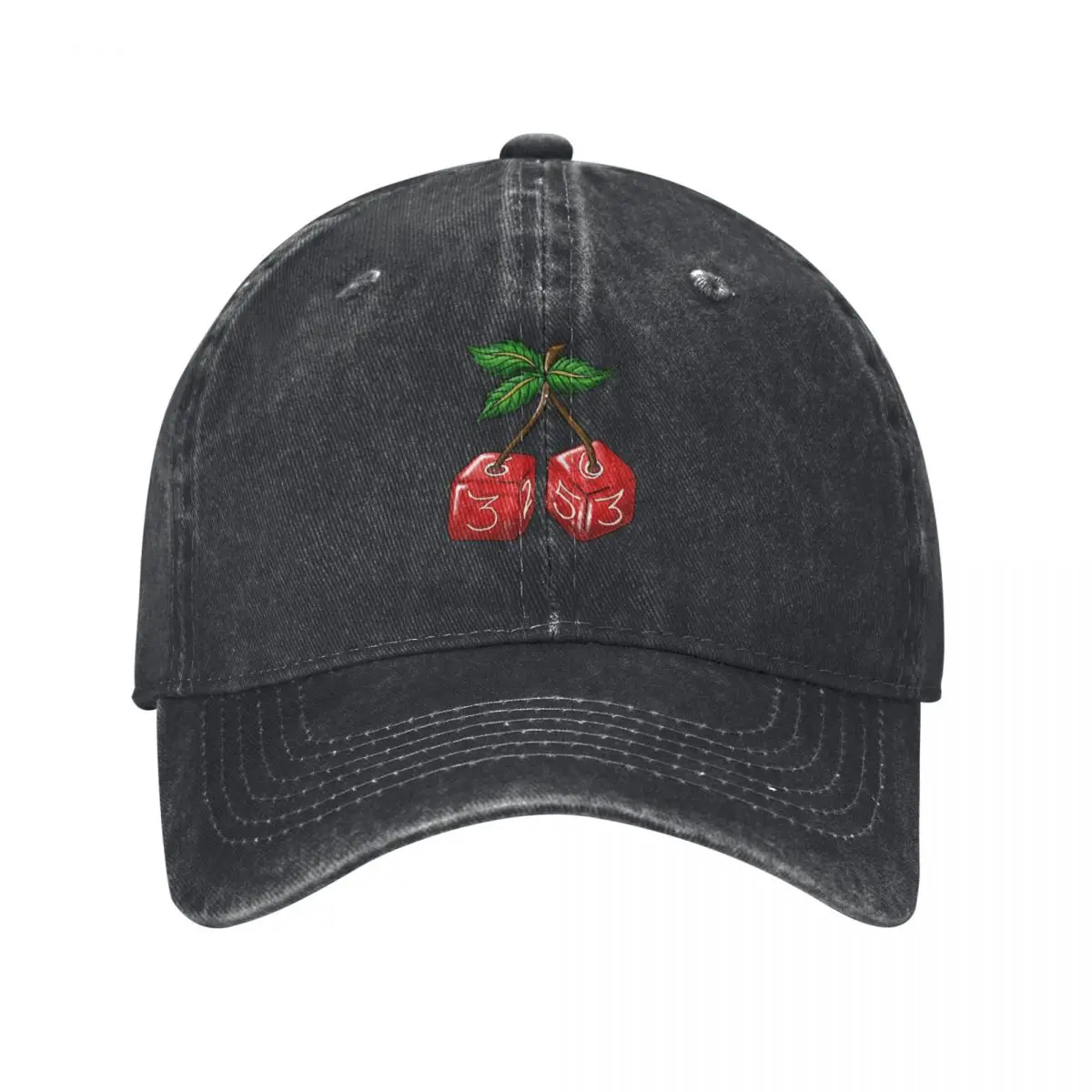 Dice Cherries Baseball Cap Luxury Brand Beach Caps For Women Men's