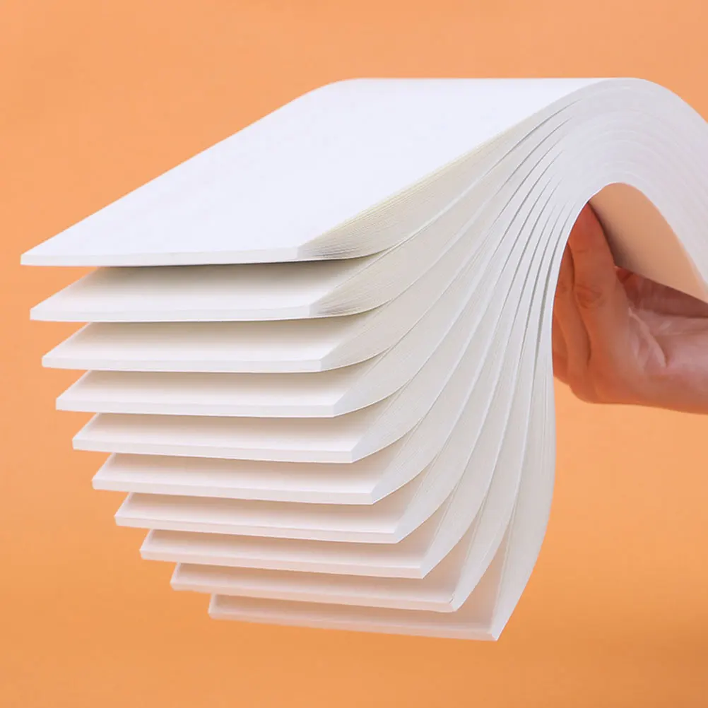 

4pcs Calculus Notebooks Smooth Writing Surface Material Double Sided Writing Blank Scratch Paper Math Notes Student