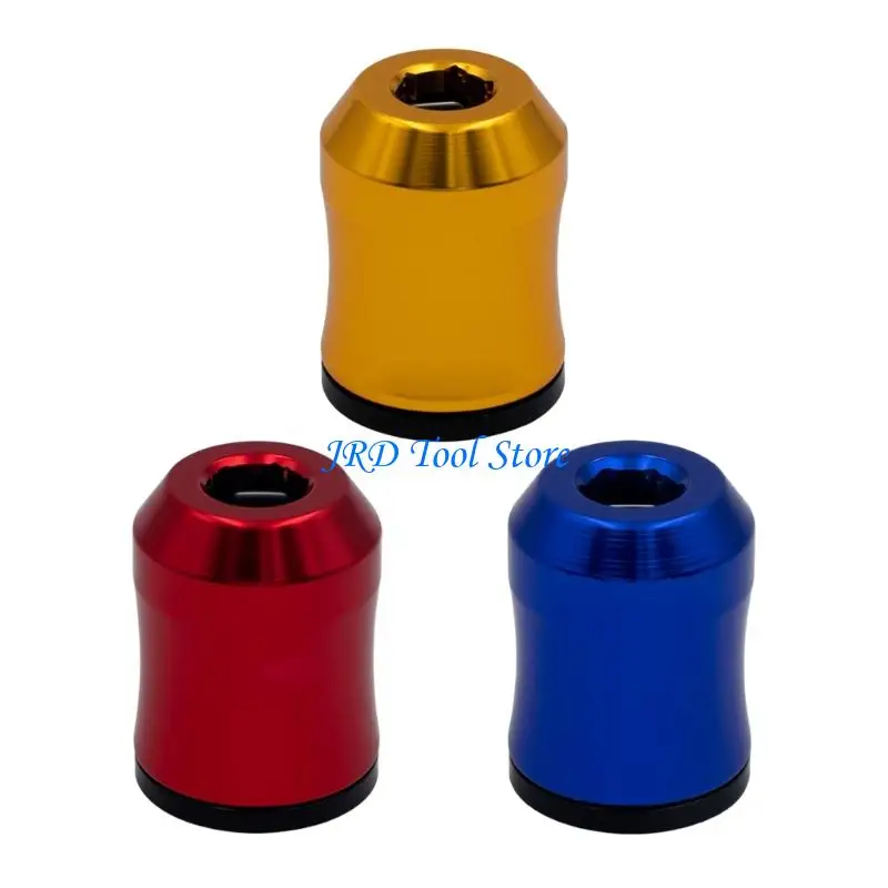 A2UD High Hardness Aluminum Alloy Rings Bit Holders With Strong Demagnetization for Electric Drills and Screwdriver