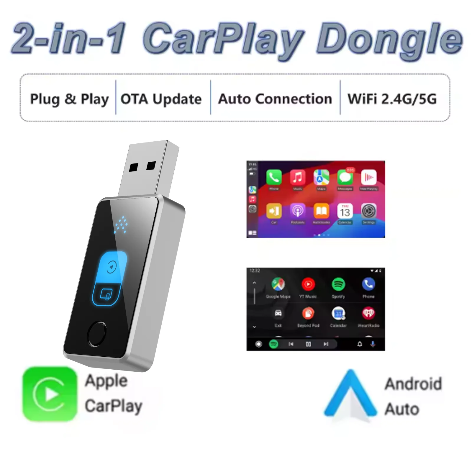 ワイヤレスcarplay-android-auto-2in1-type-c-usb-有線接続をワイヤレス化するcarplay-android-autoアダプター-bluetooth対応-vw-audi-volvo-toyota用