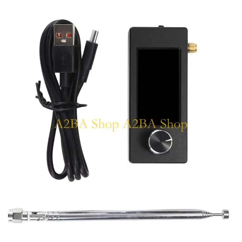 

A2BA Aluminum Portable Radio Si4732 Receiver Headphone Amplifier Full Band DSP Radio Color Screen 9.9KHz-108MHz for Travel