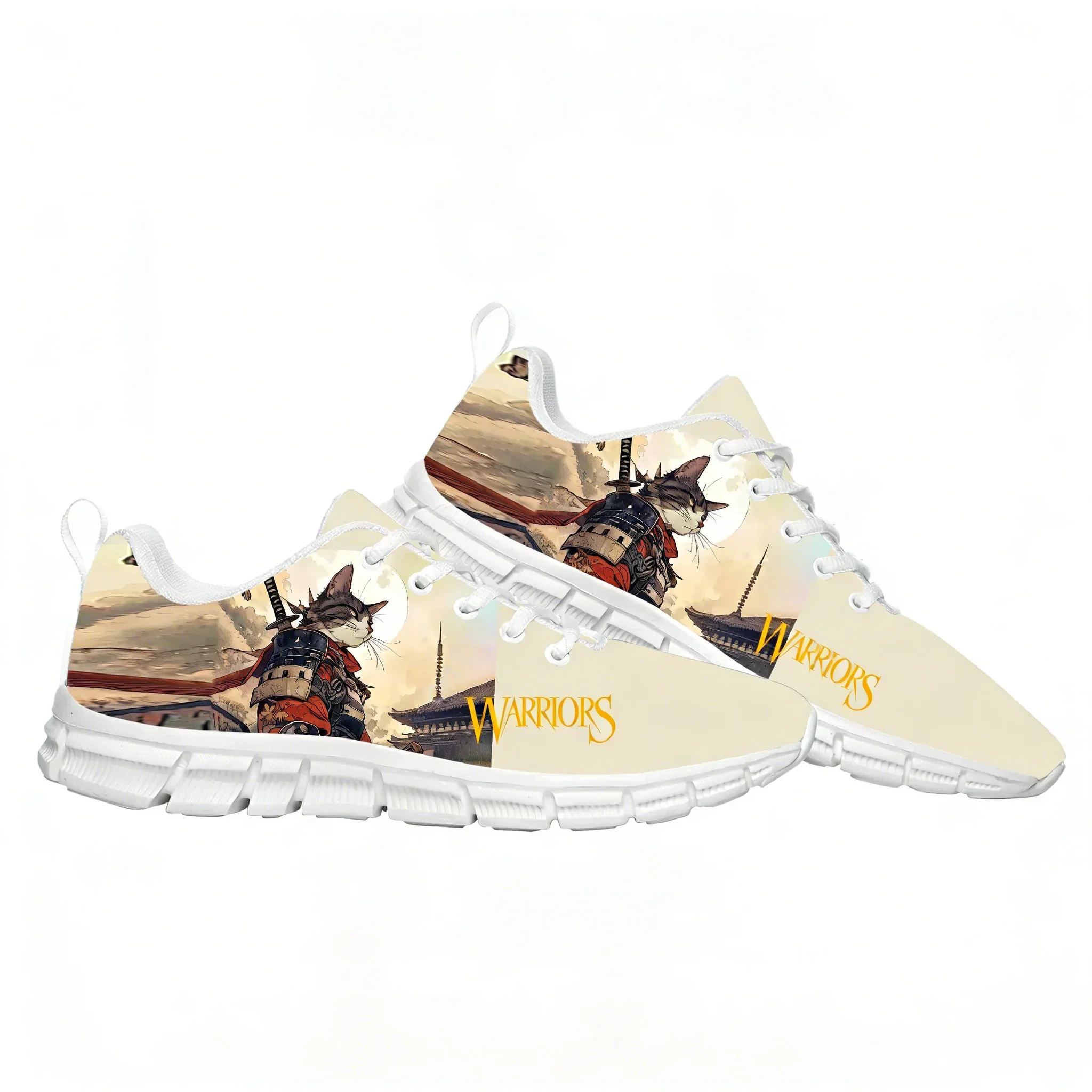 

Cat Warrior Animation Sneakers Mens Womens Teenager Customized Sports Shoes High Quality Casual Pattern Couple Customize Shoes