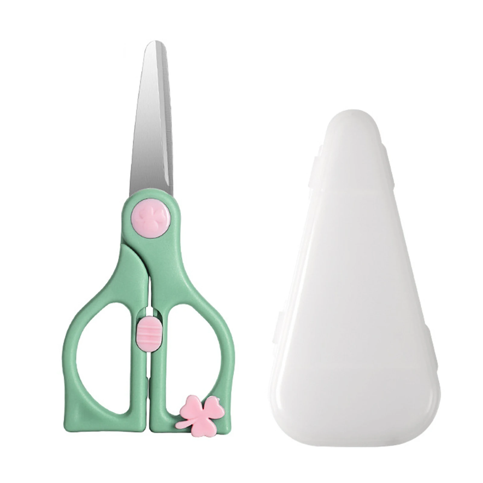 Forbici per alimenti complementari per bambini forbici resistenti alla ruggine durevoli e facili da pulire per carne di pesce per barbecue all'aperto