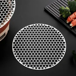 Iron Mesh BBQ Mat Grid Outdoor Cooking Grill Net Barbecue Rack Grill Mesh BBQ Net Bacon Grill Tool Barbecue Accessories