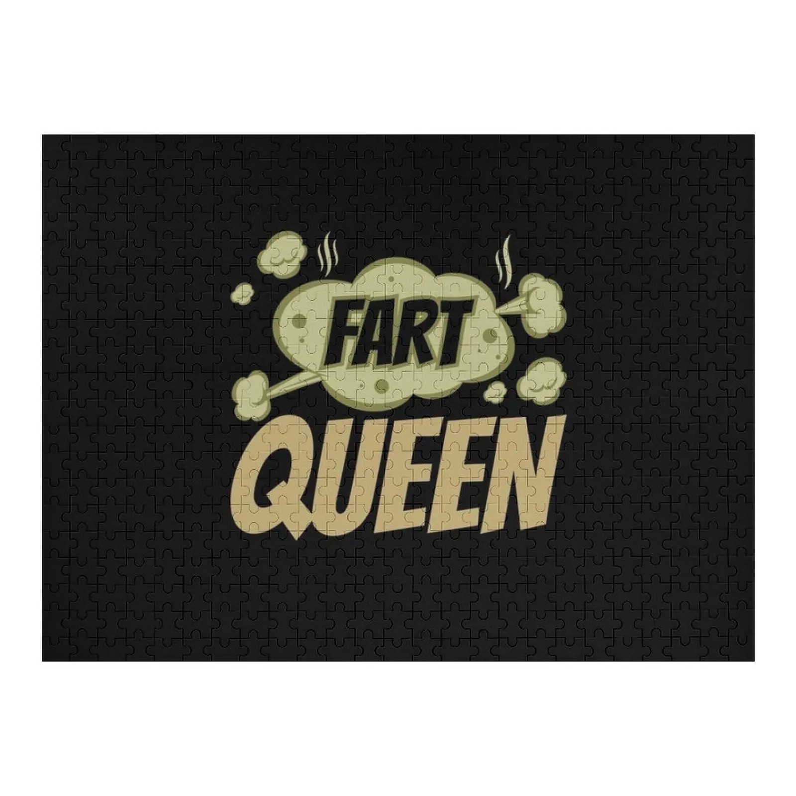 

Fart Queen Farting Farts Flatulence Jigsaw Puzzle Toddler Toys Game Children Customizable Gift Customizable Child Gift Puzzle