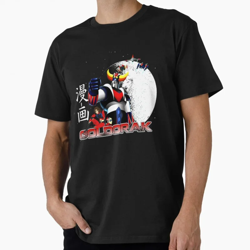 

Copy of Manga goldorak Classic Mecha Anime UFO Robot Grendizer Gift t shirt for man Y2K clothes All size Tops S-6XL Cartoon Tee