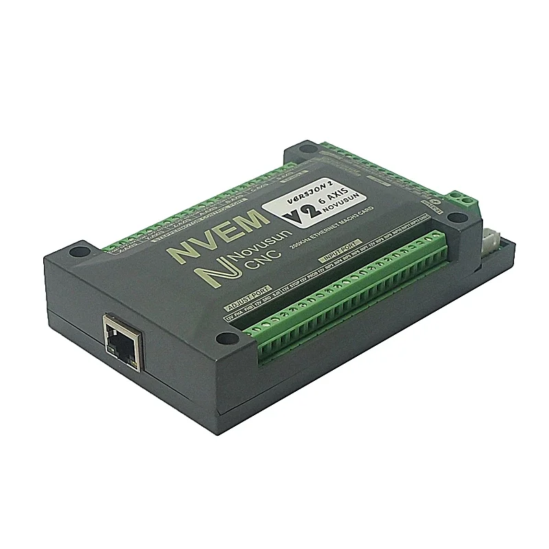 Scheda di controllo NVEM Mach3 Porta USB Ethernet a 4-6 assi 200KHz per kit di fresatrici per controller router CNC