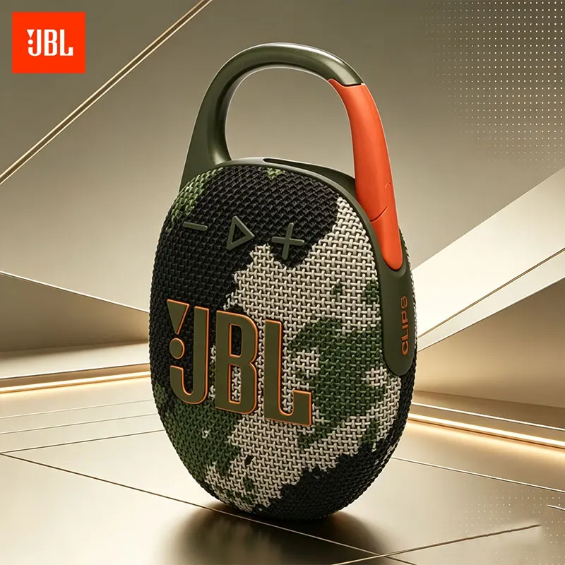 

JBL Clip 5 Colorful lighting effect audio system - Party and gathering atmosphere-enhancing wireless Bluetooth speaker