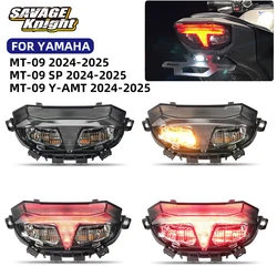 2024 MT-09 E32 LED Tail Brake Light For Yamaha MT09 MT 09 SP Y-AMT 2026 Taillights Turn Signal Blinker Rear Running Lights Lamp