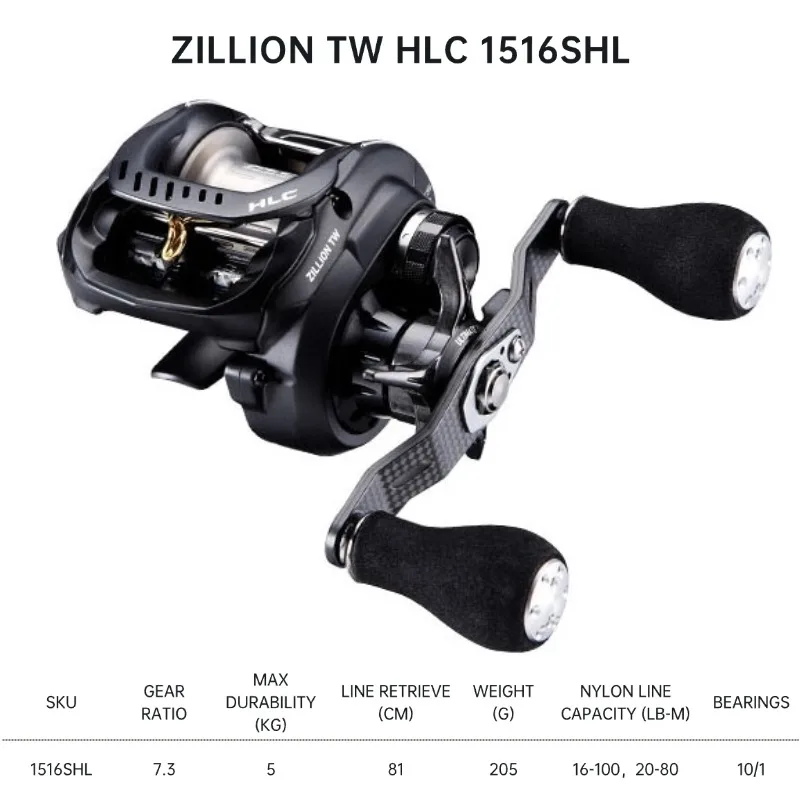 DAIWA CLASSIC ZILLION TW HLC 1516SH 1516SHL Ultra-Long Cast