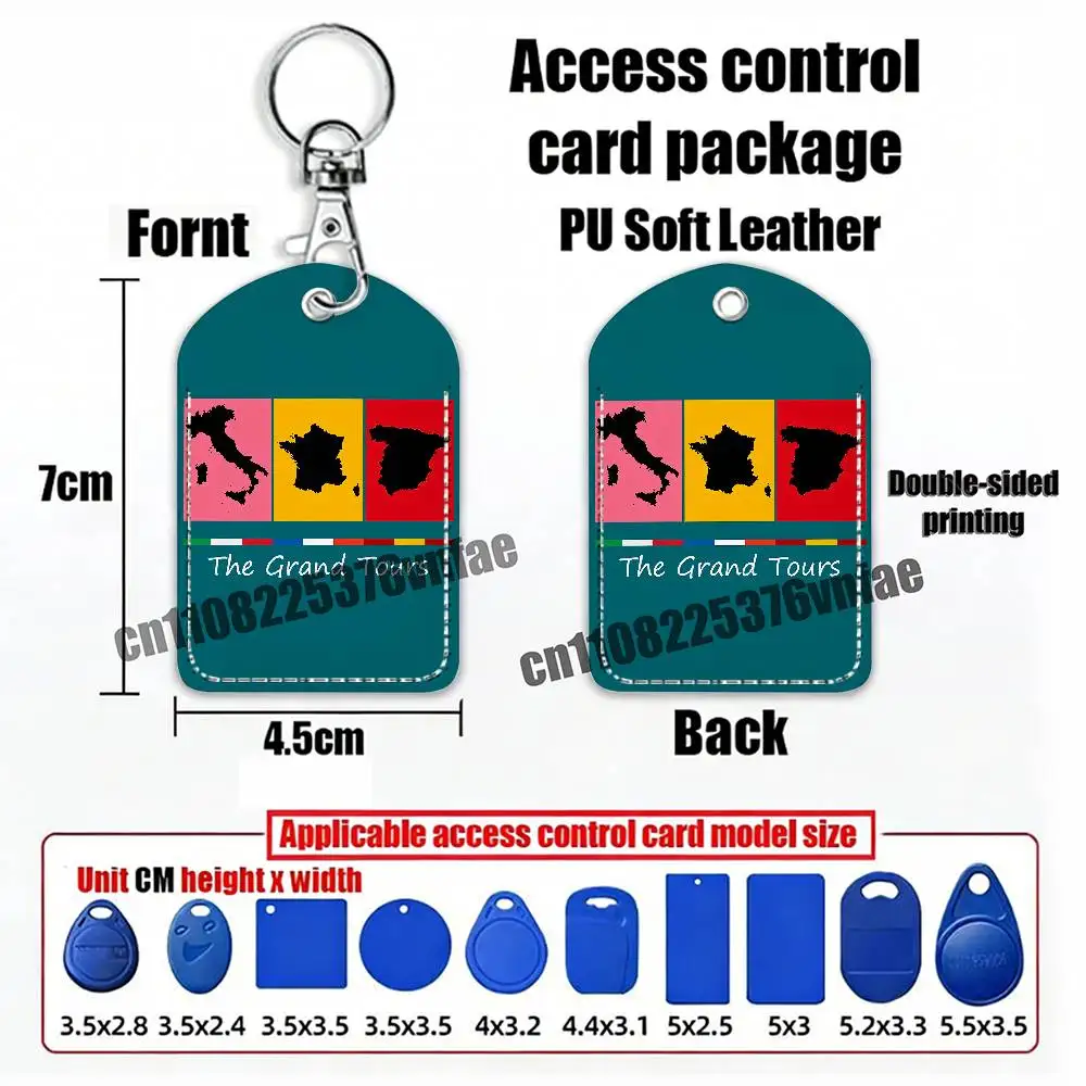 For Tour De France Bike Bicycle For AirTag Card Holder Cover ID Clips Credit Bank Access Electric Car