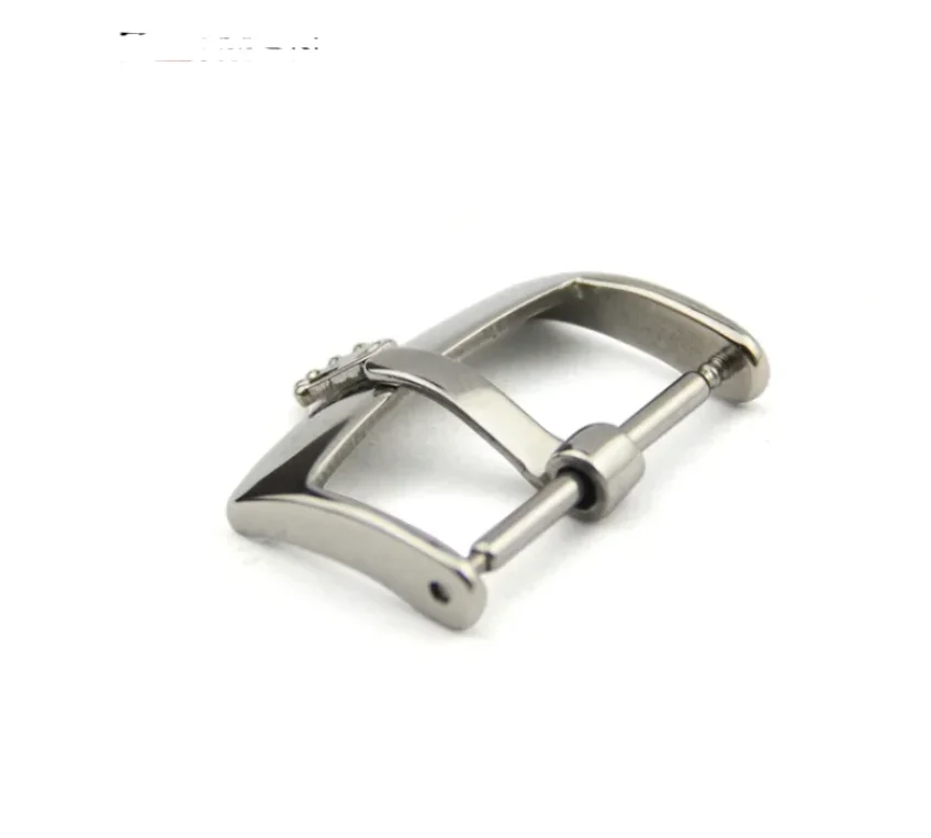 Fits rol Buckle Clasp for Watch Leather Rubber Strap Band Silver 18mm20MM