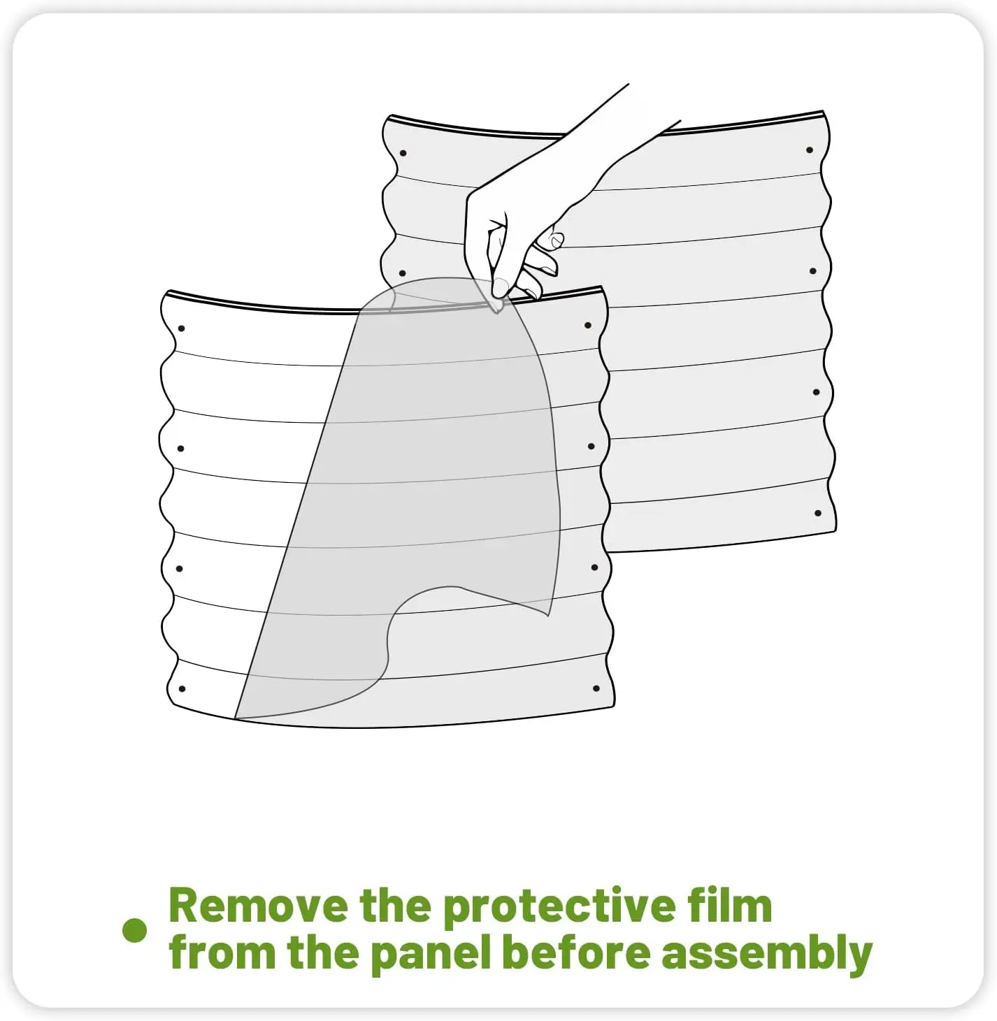 سرير حديقة مرتفع مجلفن في الهواء الطلق 2 قطعة 4x2x1ft صندوق زراعة معدني بيضاوي لزراعة النباتات والخضروات فضي #6