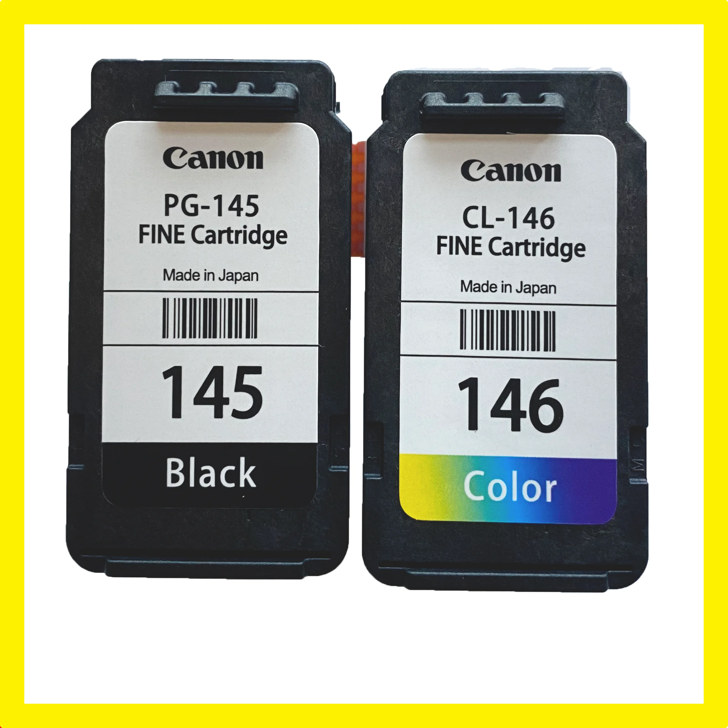 NEW Canon PG145 CL146 Ink Cartridge PG 145 CL 146 XL For MG 2410 2510 3010 2910 2810 2510 TS3110 MX491 IP 2810 2810 printer