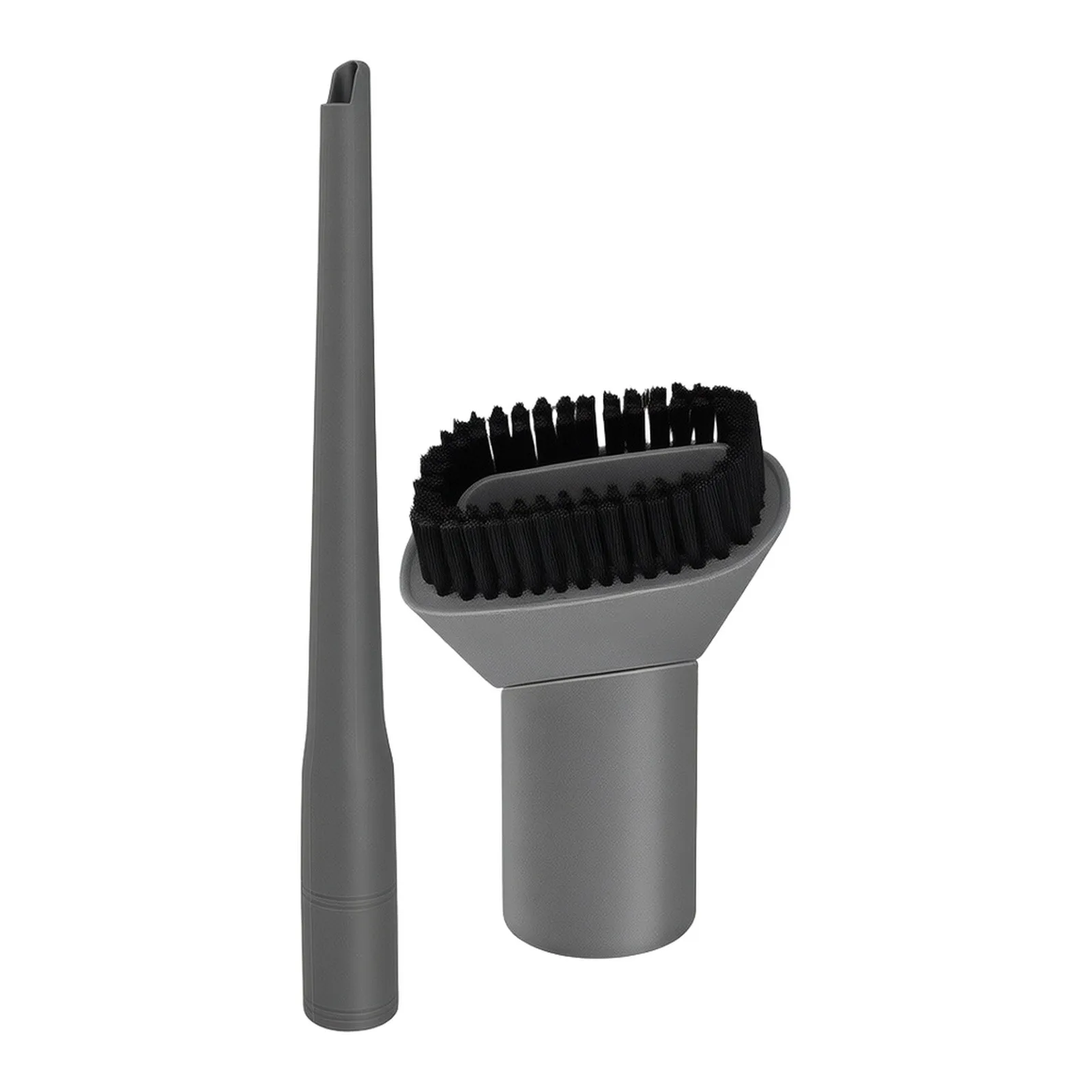 Crevice Tool Dust Brush ABS Plastic Construction Two-piece Set Compact Size Compatible With Various Models Material