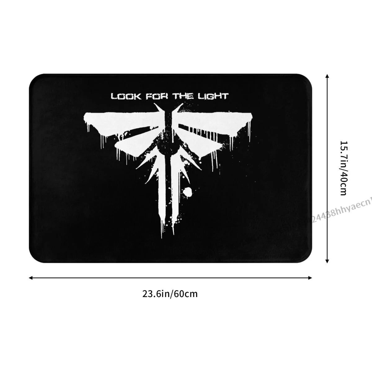 Last Of Us Game Anti-Slip Doormat Living Room Mat Last Of Us Sticke Hallway Carpet Welcome Rug Indoor Decor