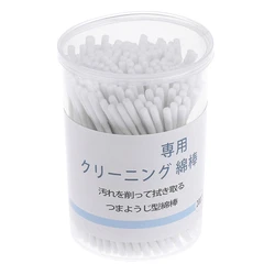 200pcs/Box Double Head Cotton Swab Nose Ears Cleaning Disposable Buds Tool Drop Shipping