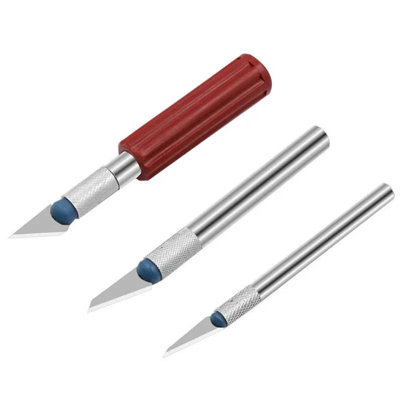 13Pcs metal utility  small model paper engraving knife set