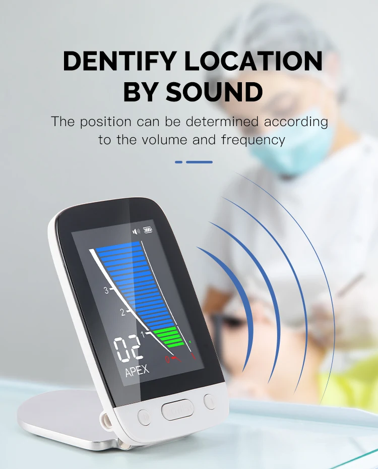 AZDENT Dental Endo Apex Locator AZ Apex II Wurzelkanal Apex Standort Parodontologie Messung Messgerät für Zahnärzte – Detail 5