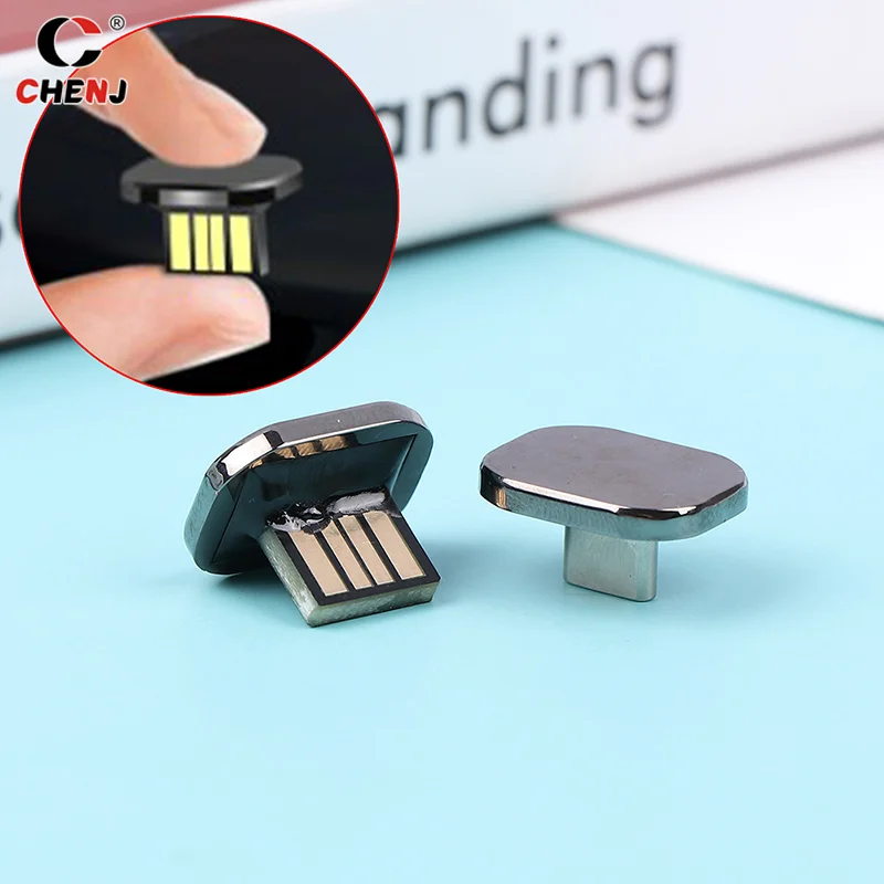 Hot 1PC Mini Short Car U Disk Pendrive USB2.0 Type-C Short UDP Udisk Chip  Flash Drive Memory Stick Built-in Music 16 32GB