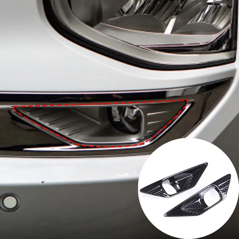 

For 22+ models of Mitsubishi Outlander front fog lamp decorative frame exterior styling accessories High quality ABS