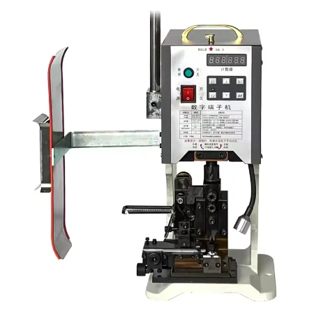 

Boruix Automatic Digital Terminal Crimping Machine 2T OPT Mold Applicator Pressing and Crimping hydraulic strip ﻿Machine