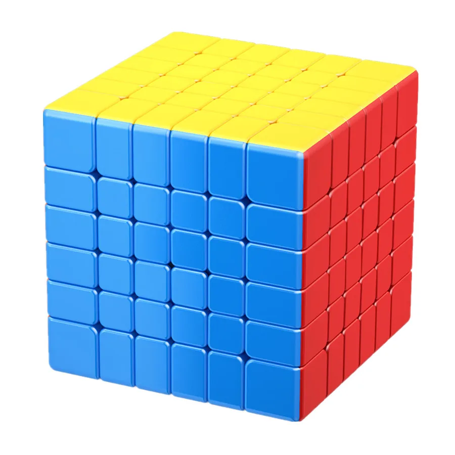 Meilong 6x6 V2 61mm NEW Size Meilong 6M  Magnetic Version Magic Cube Professional Cubo Magico Puzzle Toy For Children Kids Gift