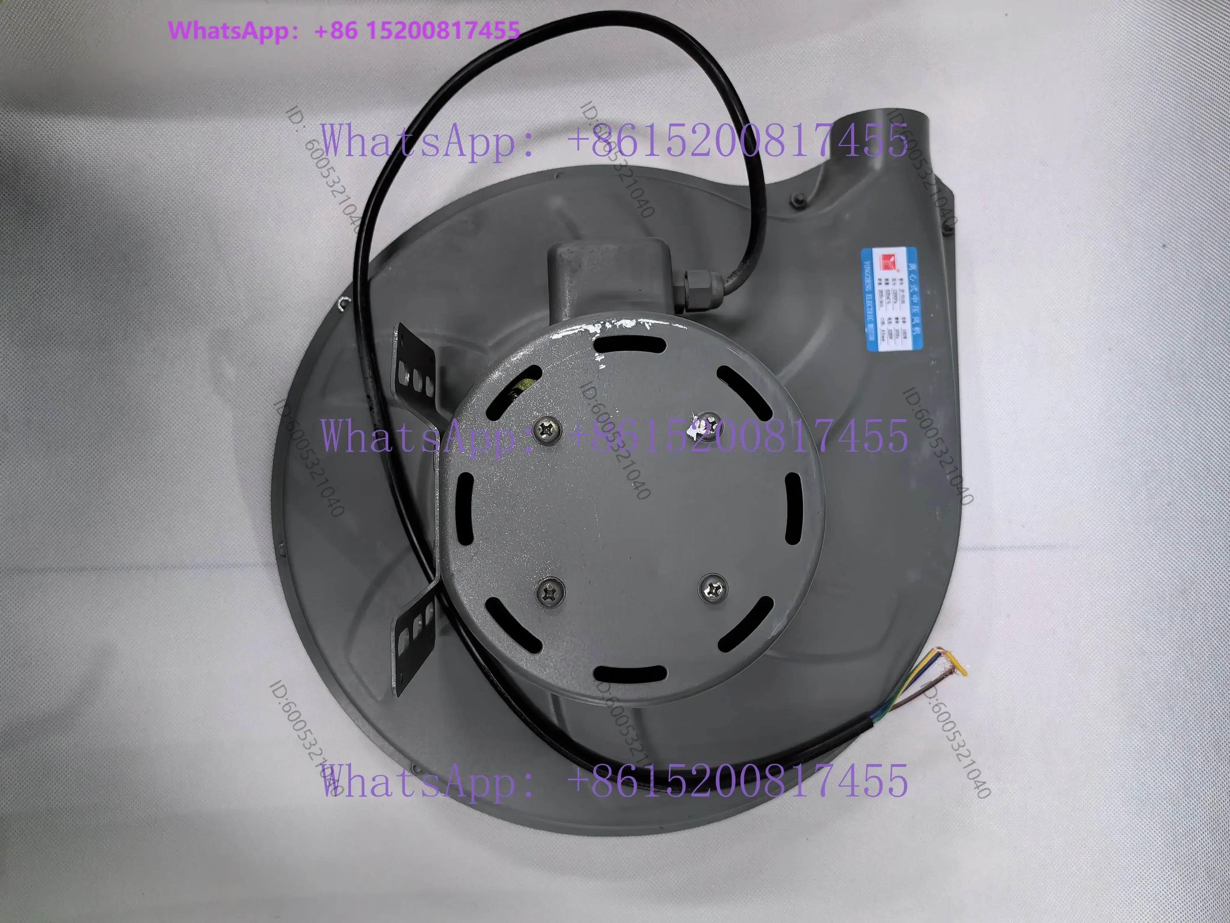 JH-TD180 centrifugal medium pressure fan YY5622 capacitor running asynchronous motor Yongcheng fan