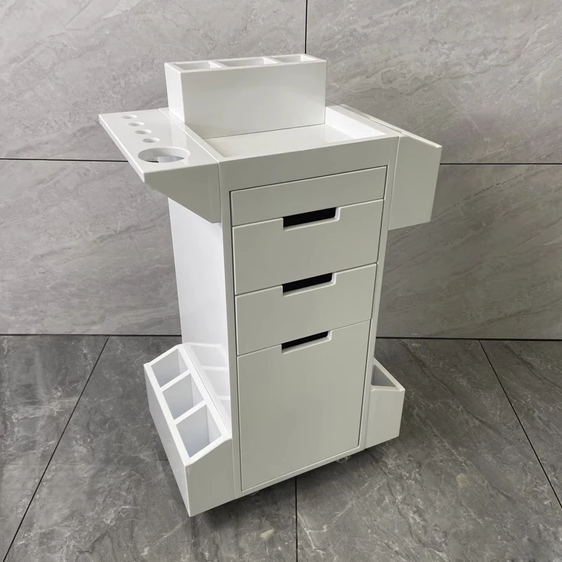 Tool Cabinet Barber Shop for Hair Salon Beauty Salon Tool Table Multi-Functional Cabinet Locker Storage Rack Hair Salon