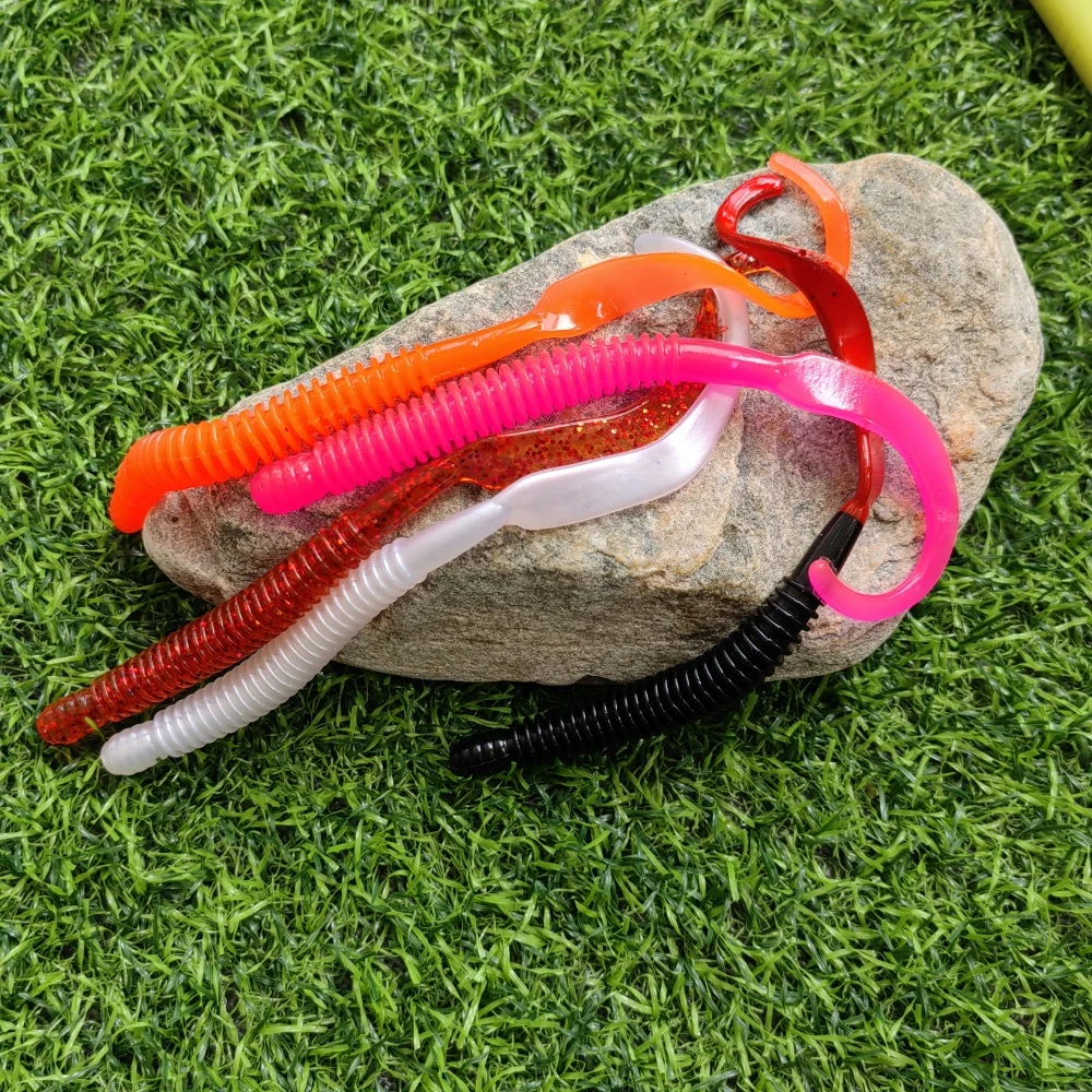 SWOLFY 5 шт. 14 см 6 г искусственные силиконовые приманки для джиговой ловли воблеры рыболовная приманка Shad T-tail мягкая приманка окунь щука рыбалка