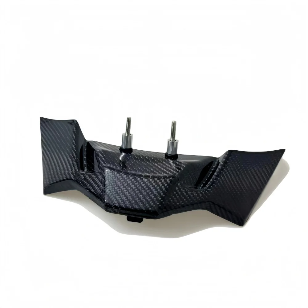 

For BMW S1000R 2021-2024 M1000R 2023-2024 Carbon fiber motorcycle front lip spoiler wing fairing downforce front aerodynamics