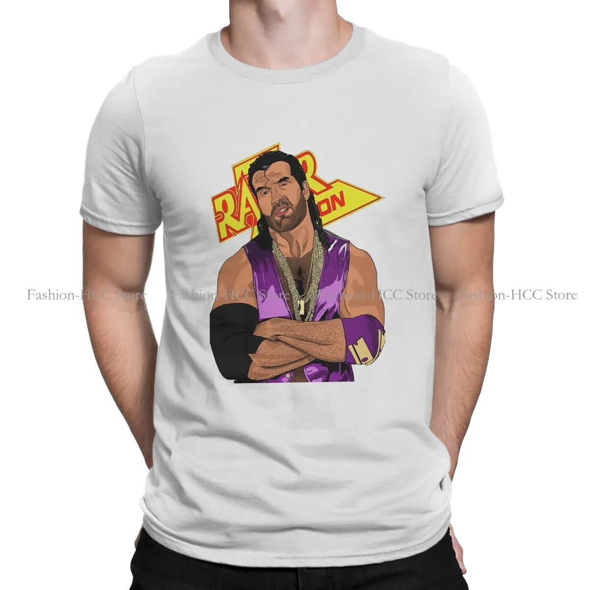 Razor Ramon TShirt for Men Bad Guy Soft Summer Tee T Shirt Novelty New Design Fluffy