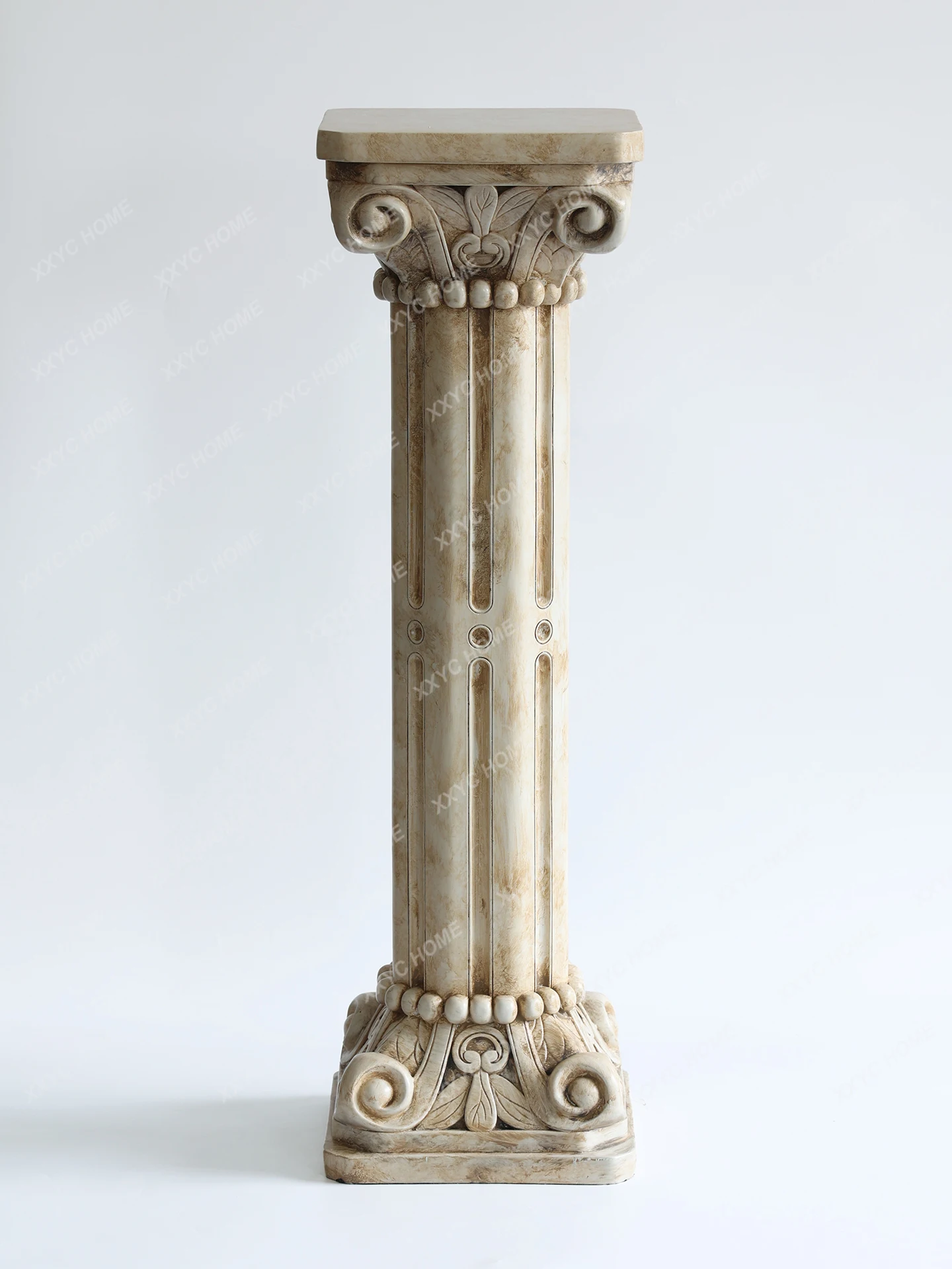 

DF Retro Roman Column Abstract Sculpture Ancient Art Floor Ornament in Taichung